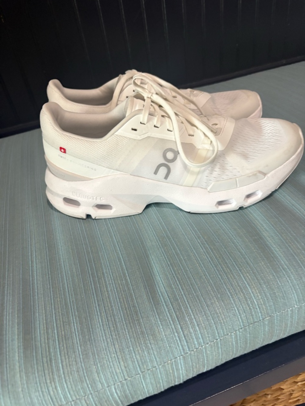 On Running Women's Off-White Athletic Sneakers